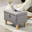 Angella Polyester Upholstered Storage Bench-838851289-838851290