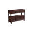 Armoire de rangement en bois massif brun de style américain 47,24 "