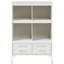 Sharell 101.5cm H x 68cm W Steel Standard Bookcase-501876028