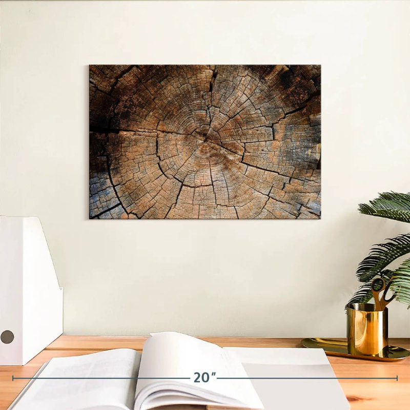 Harnek Burnt Tree Stump, 8" H x 12" W