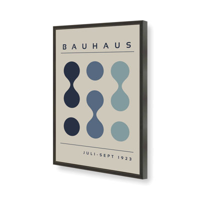 Midnight Bauhaus Flow Print
