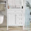 Meuble-lavabo de salle de bain avec lavabo supérieur / armoire de rangement moderne avec 2 tiroirs et meuble-lavabo de tiroir / lavabo-113435629
