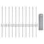 Fence Posts 11 Pcs U-Channel-1167182840-1167182841