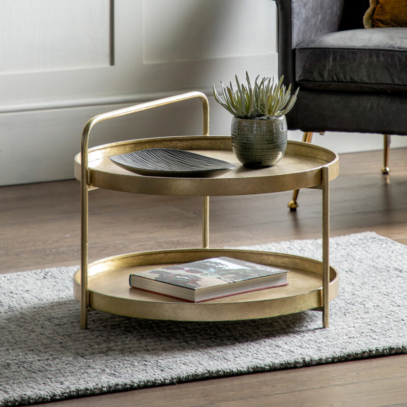 Three Leg Coffee Table with Storage