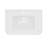 Valencia 31 in. W x  33 in. H Console Sink, Single Hole Facuet Drilling, Matte Black-118375668-118375672