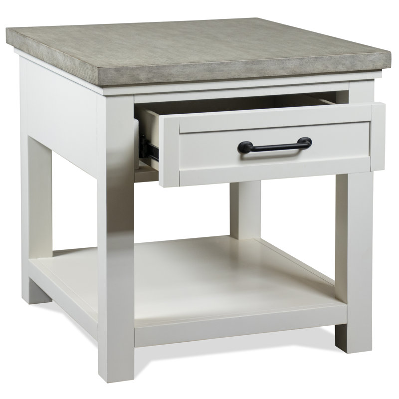 Gabby End Table with Storage