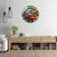 Horloge murale en verre teinté, horloge murale de 24 po
