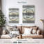 Plaque murale Kema Home Love Wreath-108356351