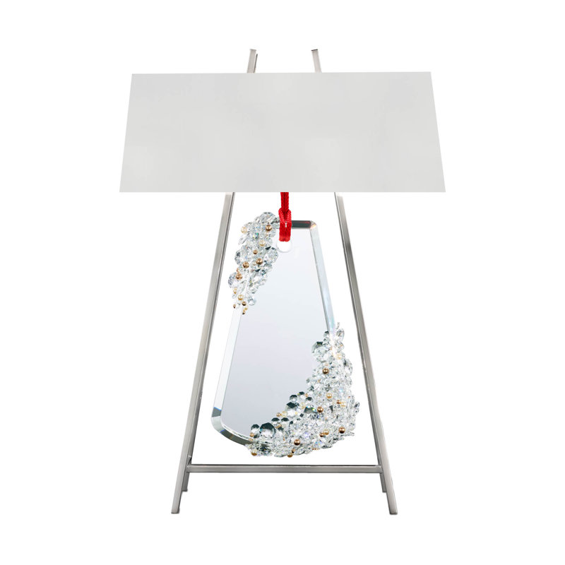 Flora Table Lamp, Red