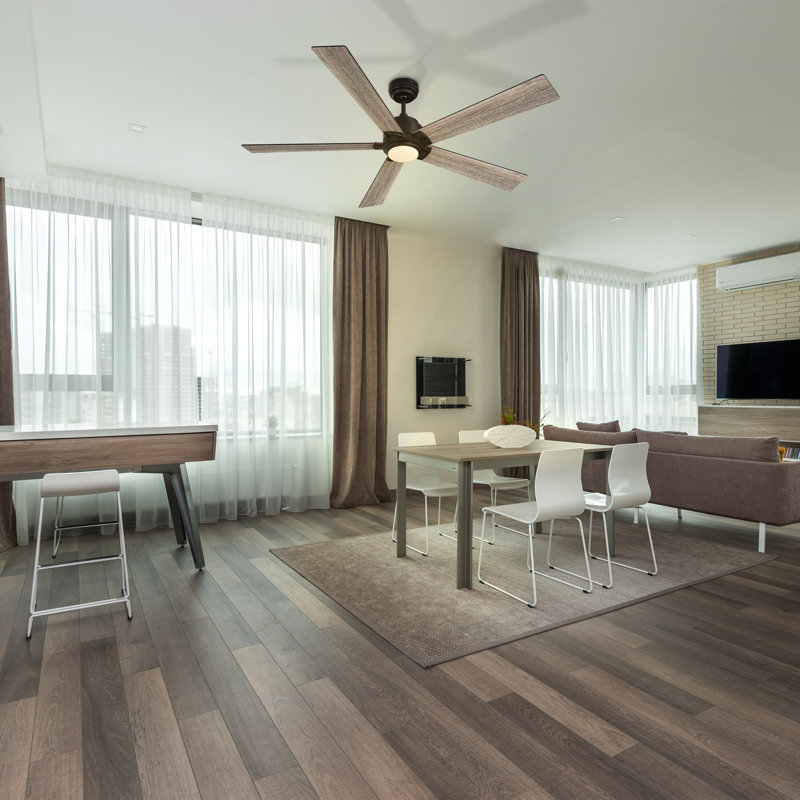 Ventilateur de plafond avec lumières DEL , Noir
