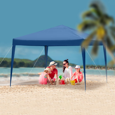116'' W x 116'' D Steel Party Tent