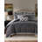 Shades of Serenity Black Textured 8-Piece Queen Comforter Set-129499543-26204414