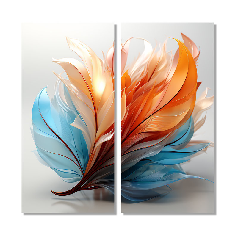 Ines - art mural moderne, 40" H x 40" W, Wrapped Canvas, Does Not Apply
