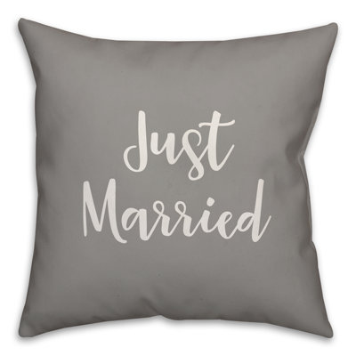 Coussin Just Just Married