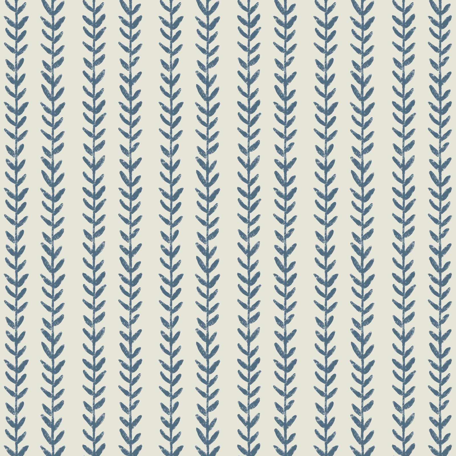 Bessinger Headboard, Full / Double, Vine Stripe Dusty Blue