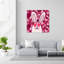 Heart Eyes Rabbit Contemporary Rabbit Forest Wall Art Print-1900917116
