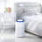 CUCKOO CAC-J1510FW 3-in-1 Air Purifier with H13 True Hepa Filter, UVC- Light, Remove Airborne Particles, Medium to Large Rooms, White