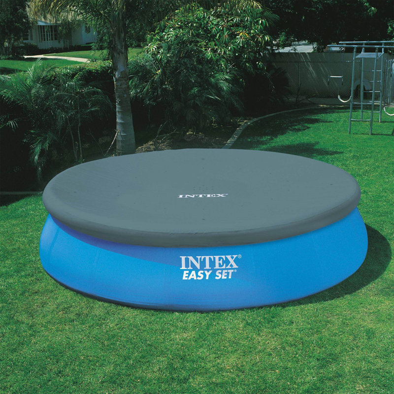 Intex Easy Set Inflatable Kid Swimming Pool Only, 15' W x 42" H
