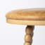 Tabouret de comptoir en cuir véritable Bramhall