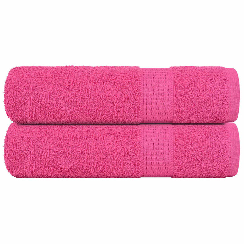 Selars 100% Cotton Bath Towel, Pink
