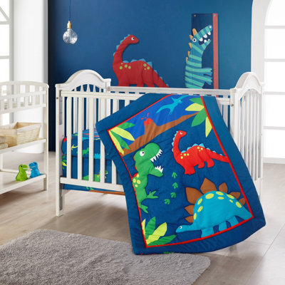 Cannella 3 - Piece Crib Bedding Set