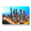 Moscow Russia Skyline In Abstract - Wrapped Canvas-55310406