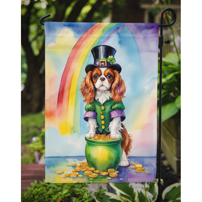 Double Sided 15.5'' H x 11.25'' W Polyester St Patrick's Day Garden Flag
