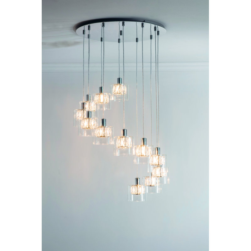 Kelvin 12 - Light Chrome Cluster Pendant