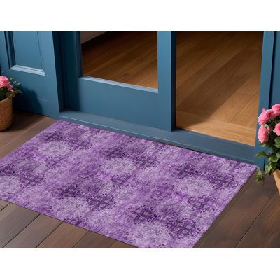 Tapis intérieur antidérapant lavable antidérapant 2 pi x 3 pi