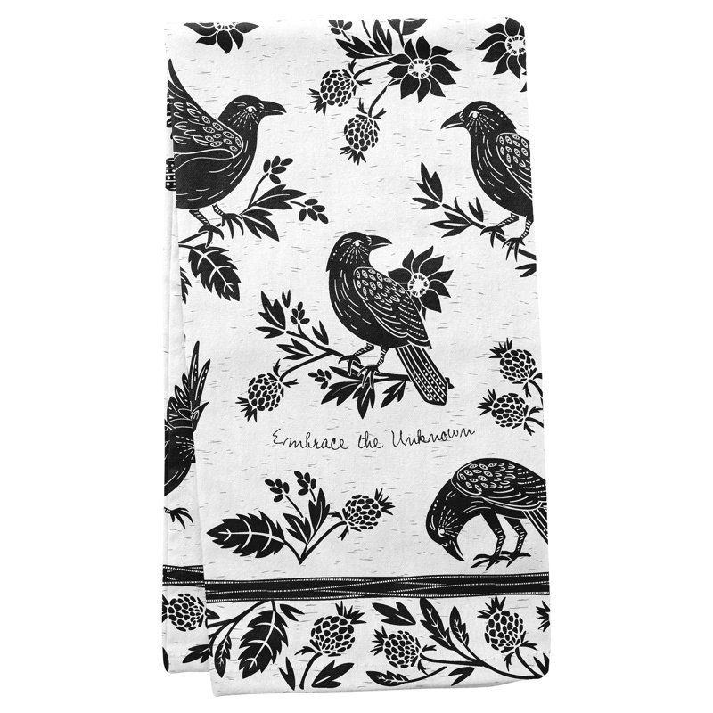 Torchon bohème Raven