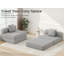 Canapé-lit pliant pour canapé-lit modulaire convertible en chenille pour salon