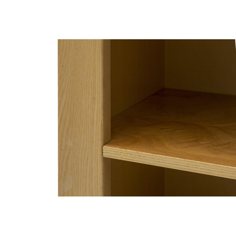 Taz 120cm H x 36cm W Cube Bookcase, Brown