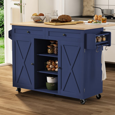 Jaye 51.7 " W Kitchen Island