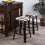 Tabouret de bar et de comptoir en rotin tissé à la main Alastair-799526598-799526605