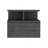 Adele Floating Nightstand with Drawer and Open Storage Shelves-1860371105