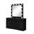 Black Vanity Set With Stool-823995537