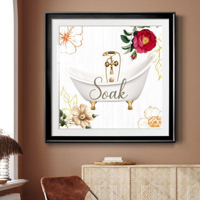 Soak - impression encadrée