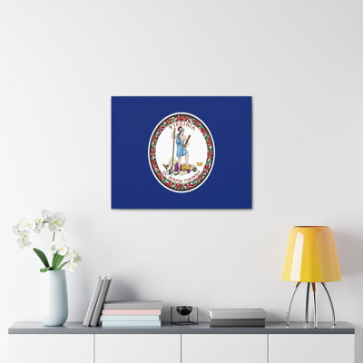 «Virginia State Flag» sur toile