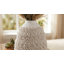 Vase moderne en céramique et en porcelaine avec design texturé, décor décoratif glamour pour décor contemporain-125903908