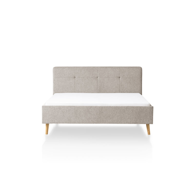 Waddington Upholstered Bed, Taupe, 180 x 200cm