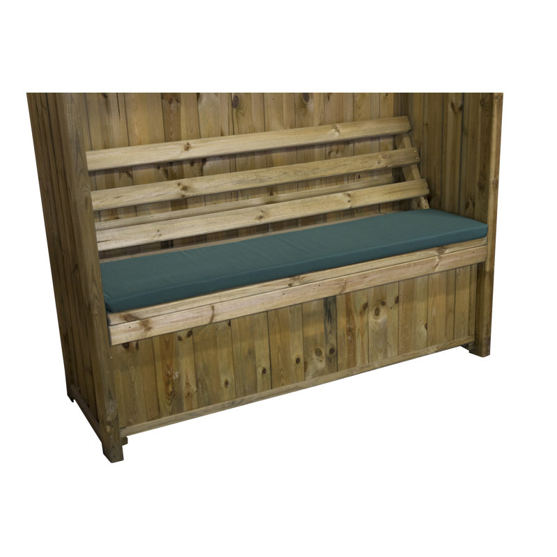 Millville Arbour Garden Bench Cushion, Green