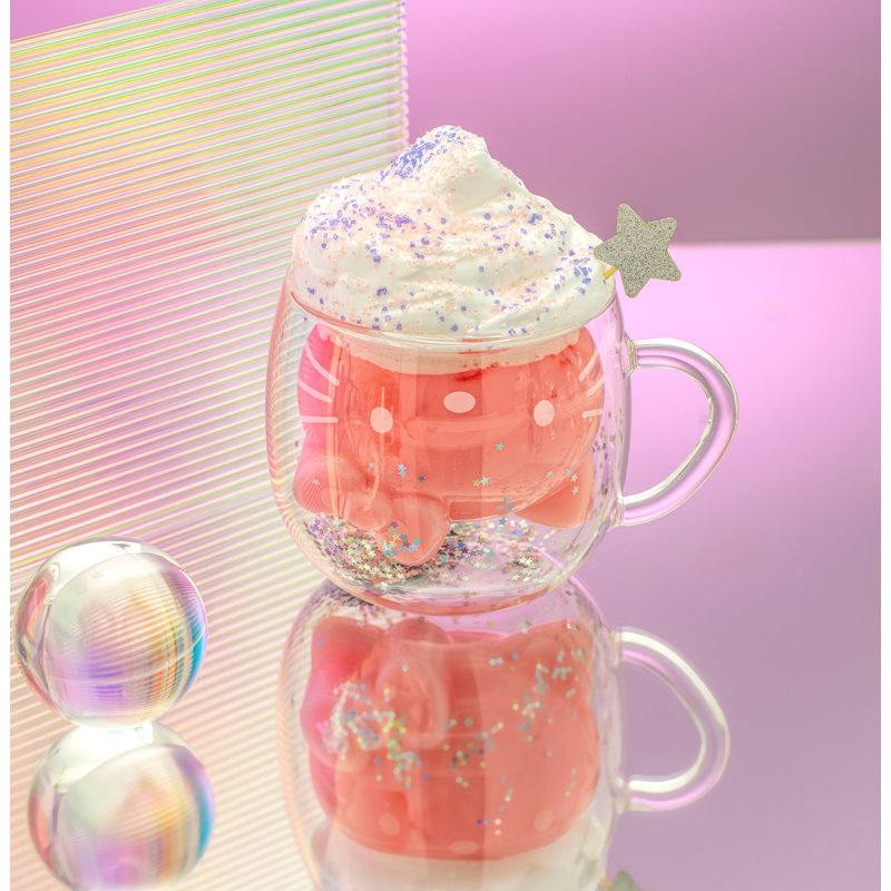 Hello Kitty 3D Double Wall Coffee Mug