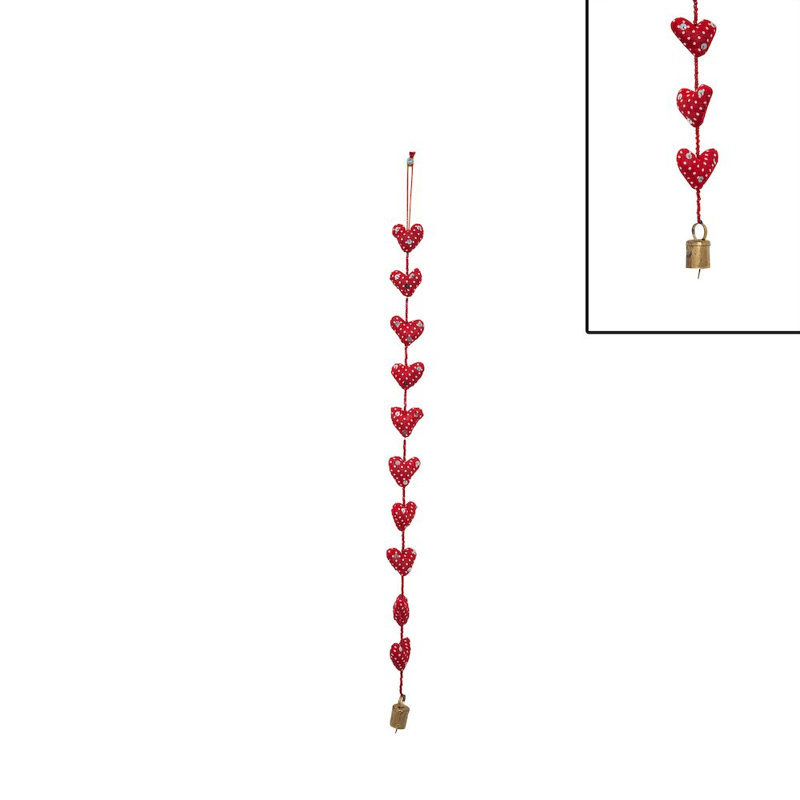 10 carillons éoliens rouges / bourgogne