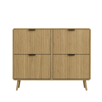 18 Pair Shoe Storage Cabinet