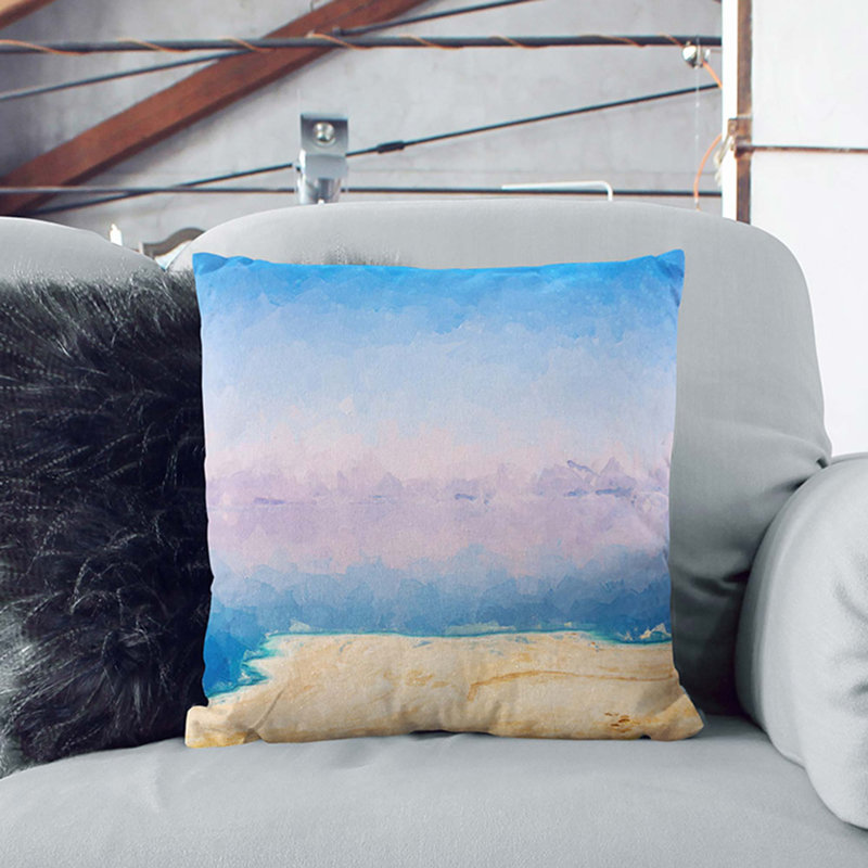 Abstract Square Cushion, 40cm H x 40cm W x 15cm D
