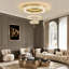 Lustre encastré moderne en cristal Eulean