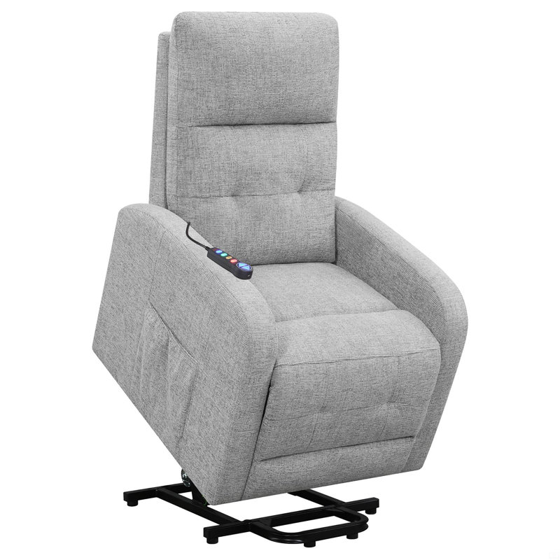 Fauteuil inclinable capitonné