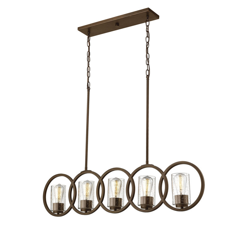 Lustre fantaisie 5 lumières Delano