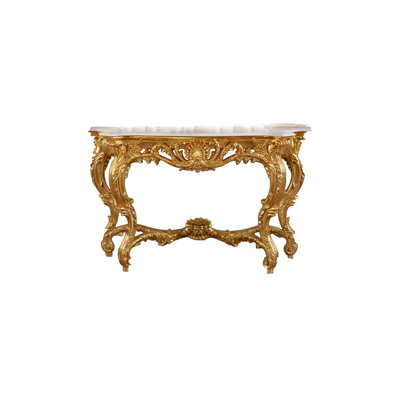 Ensemble de console et miroir d'appoint Infinity Gold