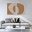 «Minimal Modern Organic Abstraction 1 - Set of 2» par The Creative Bunch Studio, impressions murales encadrées-91291986